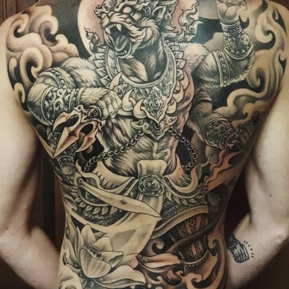 god of thunder tattoo