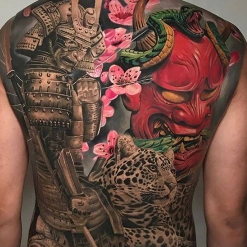 samurai hanya tattoo