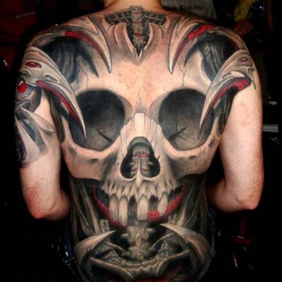 skull best tattoo fullback