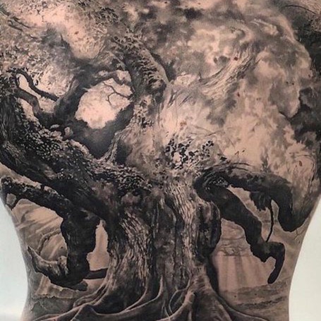 tree tattoo fullback