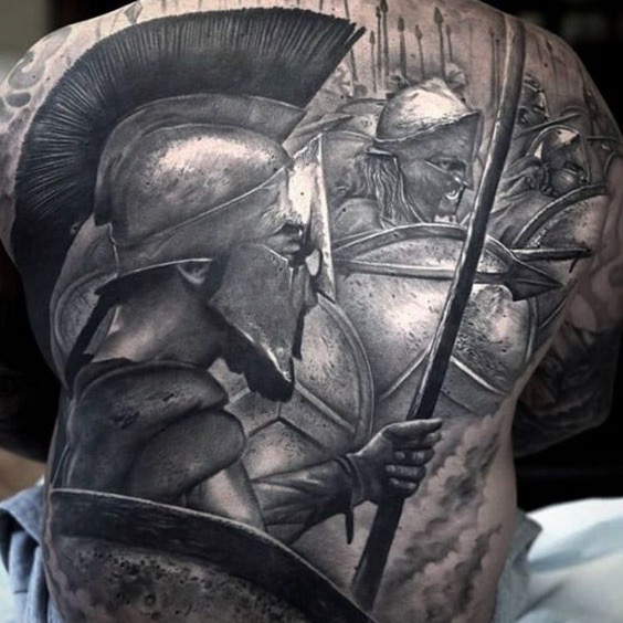 warrior tattoo fullback