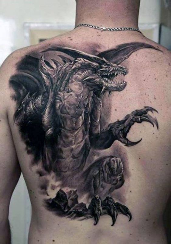 ancient dragon tattoo