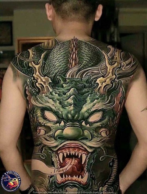 big tattoo dragon