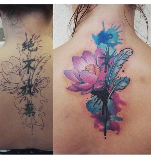 cover watercolor tattoo