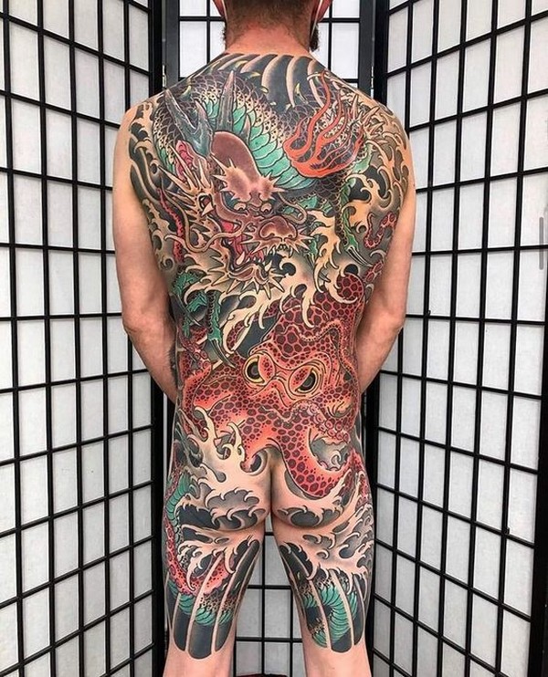 dragon fullback tattoo
