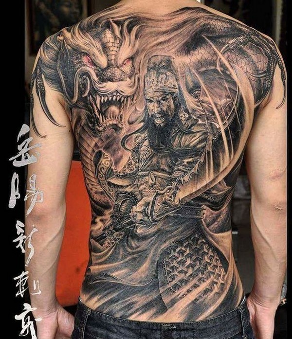 dragon tattoo fullback