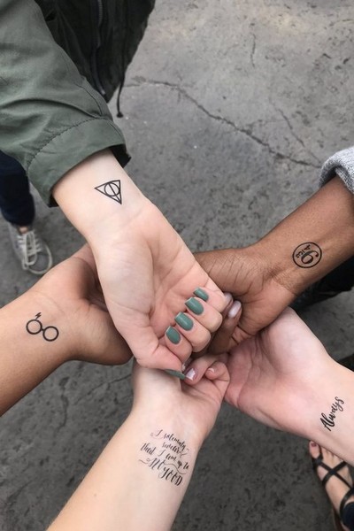 five friend tattoo