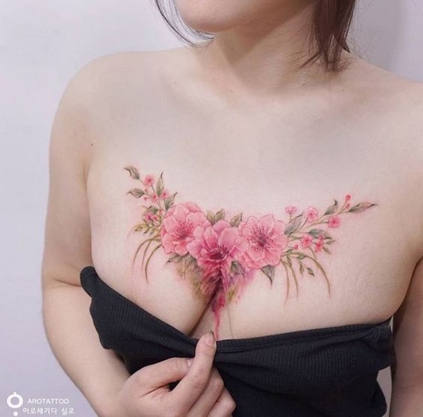 flower sexy tattoo