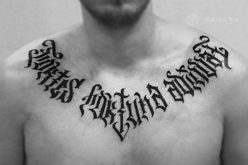 gothic tattoo