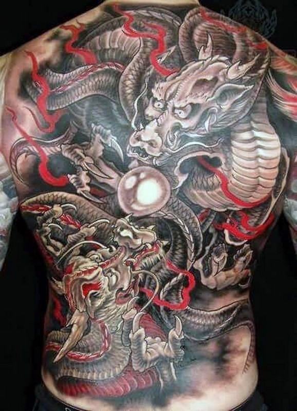 jade dragon tattoo
