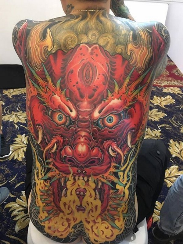 red dragon tattoo fullback