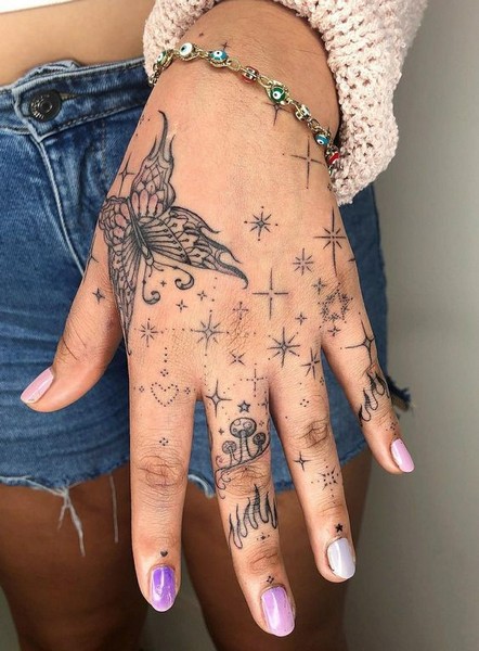 tattoo mini hand