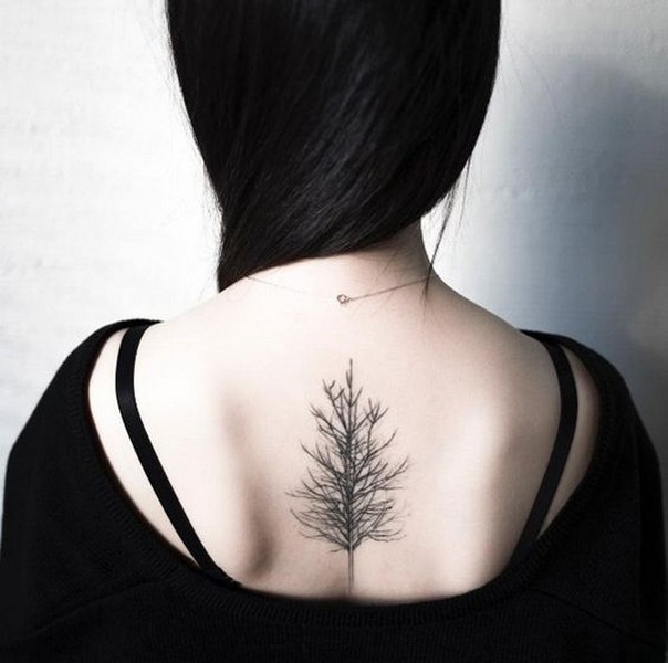 tree tattoo mini