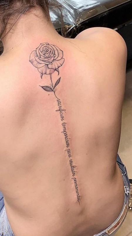 word rose tattoo