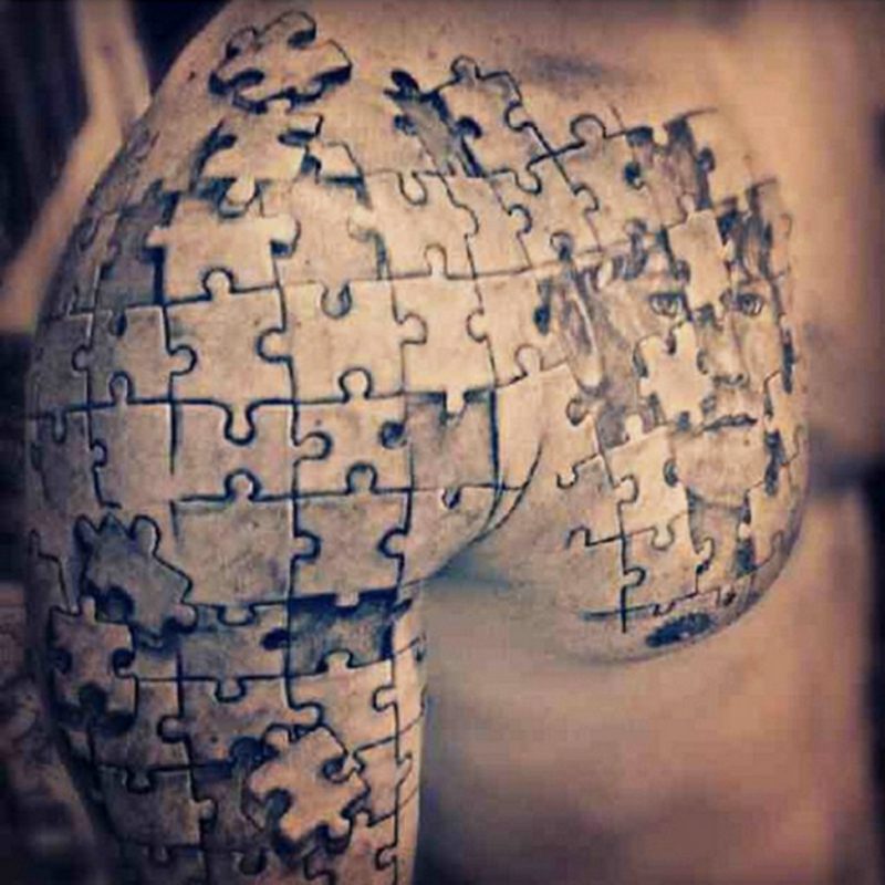 Puzzle Pieces Tattoo Ideas