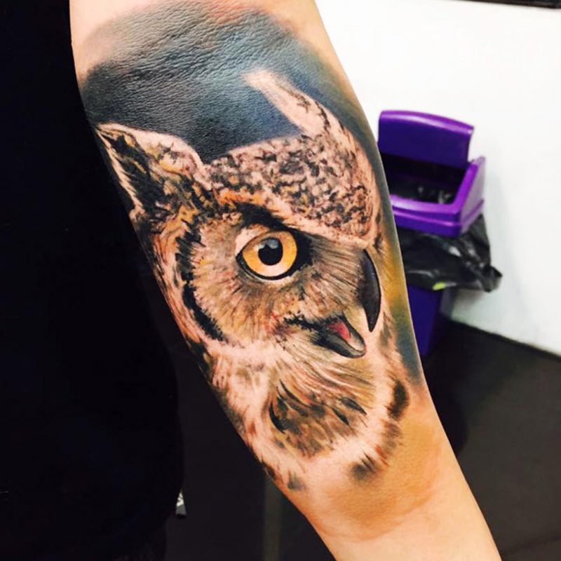 Realistic Owl Tattoo Ideas